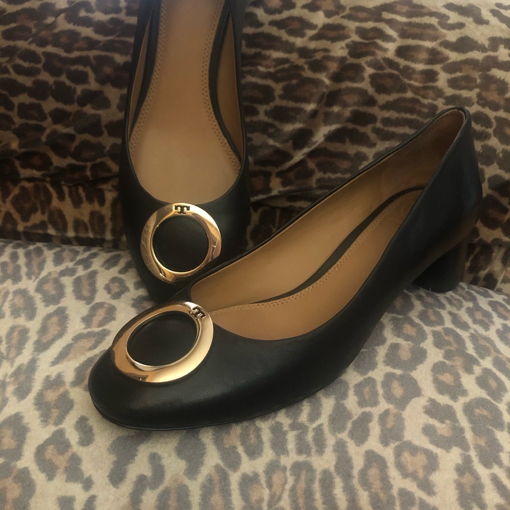 Tory Burch black heels